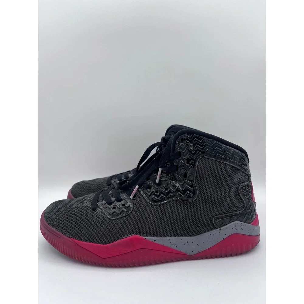 Jordan Spike Forty PE‎ Mens Basketball Shoes Black Fire Red 807541-002 Size 12
